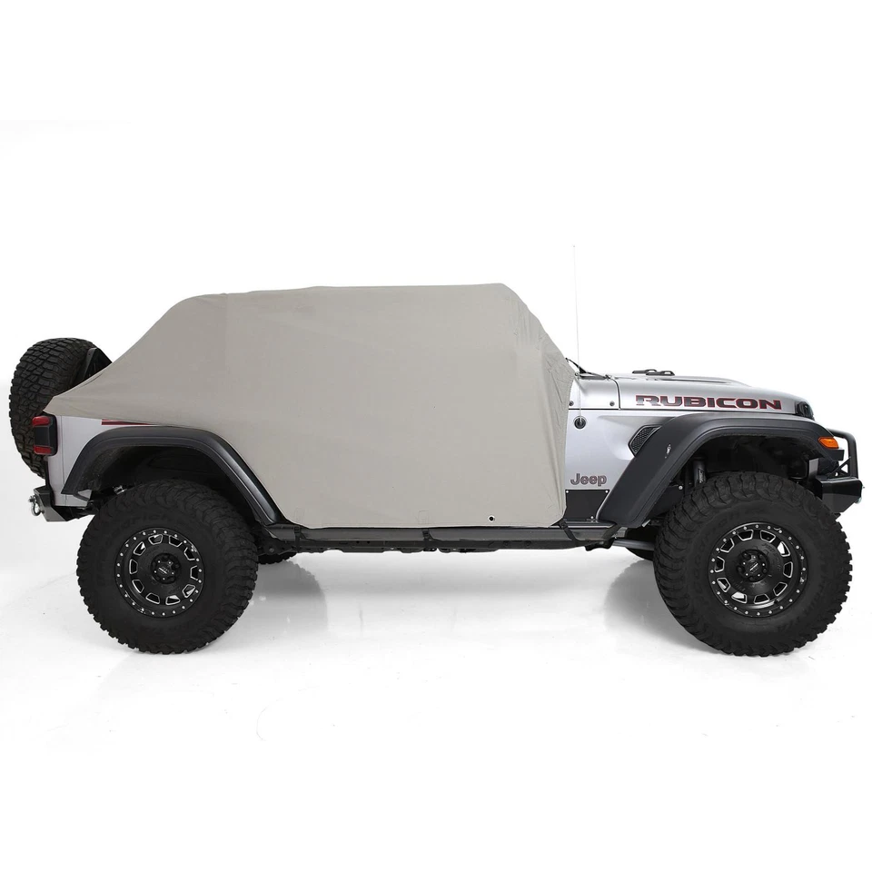 Cubierta de cabina resistente al agua Smittybilt para Jeep Wrangler JL 2018-2023 4 puertas gris Foto 1 de 4