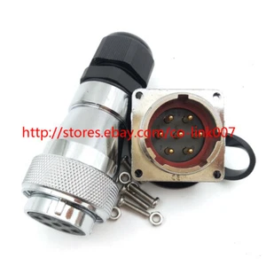 WS28 7pin Power Connector, Heavy Industrial Plug Socket, Metal 7pin Connector - Picture 1 of 5