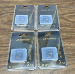 carte sd golden mars 2go lot de 4 neuve scellée - Photo 1 sur 2