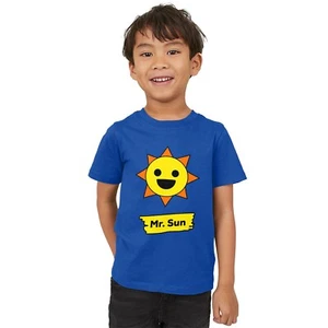 Sprunki Mr. Sun Kinder T-Shirt lustig Sprunki Kinder Shirt Kinder Mr. Sun Jugend Tee - Bild 1 von 15