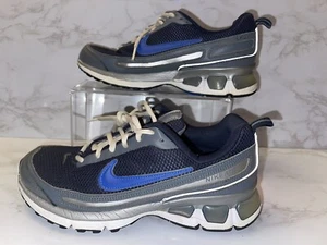 Nike Air Max Turbulence 2007 Retro 317937-401 Gray Blue SZ 6.5y Pre Owned - Picture 1 of 7