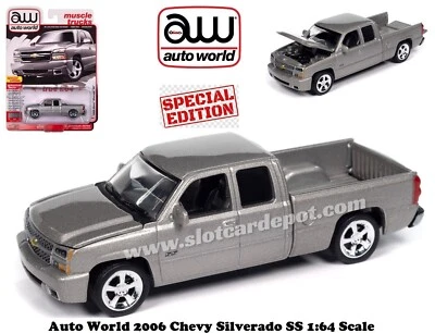 Auto World Special Edition 2006 Chevrolet Silverado SS 1:64 Scale Diecast AW163A - Image 1 of 4