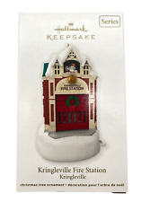 Hallmark Keepsake KRINGLEVILLE FIRE STATION Keepsake Ornament 2012 NEW