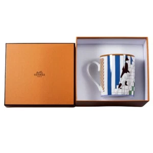 Hermes Paris Mug Cup Promenade au Faubourg Porcelain Tableware :JPN - Picture 1 of 7
