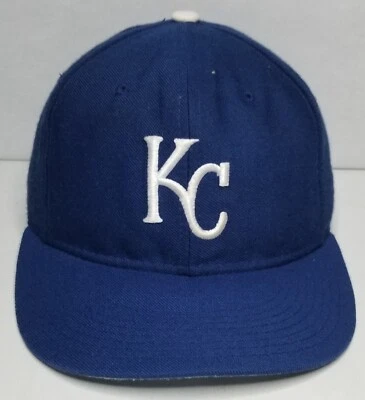 Kansas City Royals New Era Pro Model Diamond Collection Fitted Hat Size 7 1/8 - Image 1 of 4