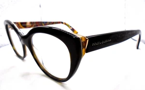 Dolce & Gabbana DG 3246 3037 51-18-140 Schildpatt Cateye Brille Brillengestell Italy - Bild 1 von 12