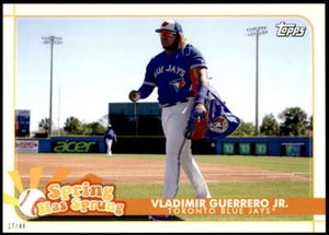 Vladimir Guerrero Jr. 2020 Topps Opening Day Spring has Sprung 5x7 #SHS-21 17/49