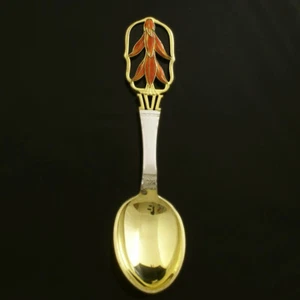 Danish Gilded Christmas Spoon, 1928 - A. Michelsen - Picture 1 of 1