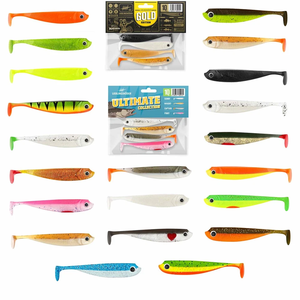 Lieblingsköder 5cm, 7,5,10, 12,5,15 + 20cm alle Farben Hecht Zander Stint Barsch - Bild 1 von 1