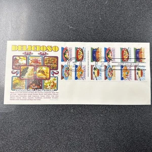 FDC - DELICIOSO Booklet Of 12 Stamps Panda Cachets Cover  - Picture 1 of 1