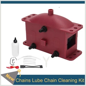 Motorrad Kettenreiniger Reinigungsset Chain Cleaning Lube Set Universal Fits - Bild 1 von 15