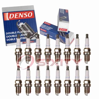 Bujías Denso Platinum de larga duración 16 piezas para Mercedes-Benz SL500 2005-2006 pu Foto 1 de 4