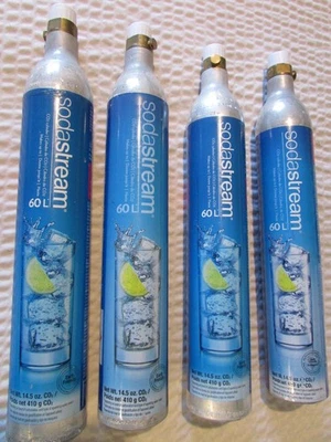 SodaStream BOTELLA VACÍA SOLO 14,5 oz. lata, hace 60L. Foto 1 de 2