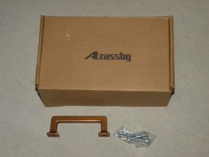 Alzassbg Confezione 10 Tiranti Armadio Rame 3,25" Maniglie Cassetto Moderno Cucina NUOVO - Foto 1 di 7