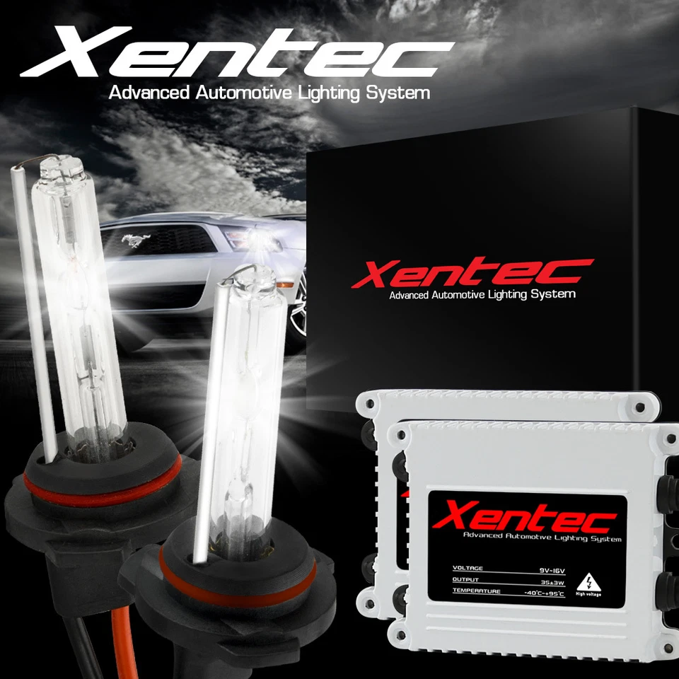 xenon hid slim kit H11 hi low 6000k H1 H7 9006 880 H4 H3 9007 9004 H13 9005 9145 - Image 1 of 4
