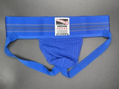 AussieBum Men's Classic Athletic Jock Jockstrap, Size M Royal Blue - NWT! - Image 1 of 3