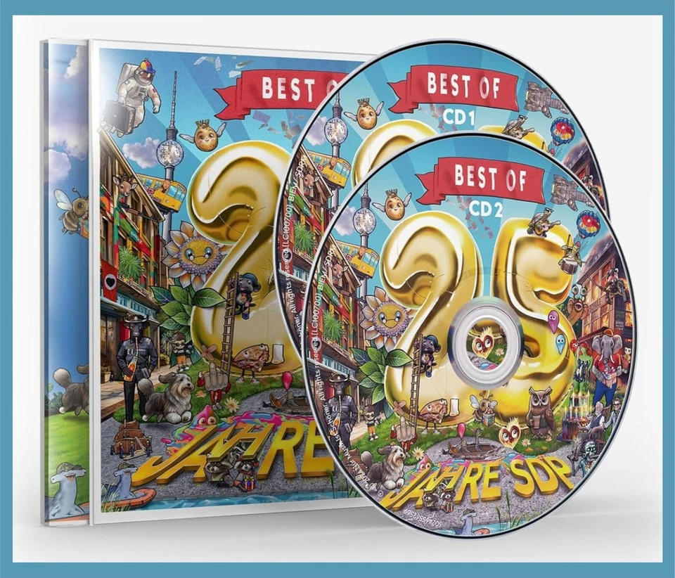 SDP "best of 25 jahre sdp" 2CD NEU Album 2024 - Bild 1 von 1
