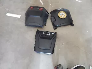 Quantum Q Edge 3 Stretto Wheelchair-REAR & FRONT BATTERY COVER SHROUD 3 SET - Picture 1 of 3