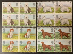GREAT BRITAIN SET MINT BLOCKS OF 4 SC 851-854 - Picture 1 of 1