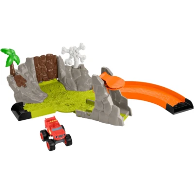Blaze & The Monster Machines Race Track Stunt Set & Monster Truck Fisher-Price - Image 1 of 4