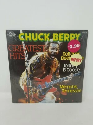 SEALED CHUCK BERRY GREATEST HITS EVEREST JTU AL 39  DUTCH IMPORT VINYL LP - Image 1 of 4