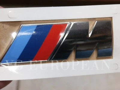 E71 X6 M Genuine Rear Trunk Emblem "M" Lettering Decal NEW 2010-2014 !!!!! - Imagem 1 de 2