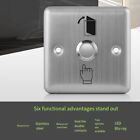 Stainless Steel Access Control Button with LED Backlight Reliable Security