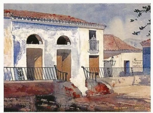 Postcard Winslow Homer "House, Santiago, Cuba" Unused MINT - Picture 1 of 1