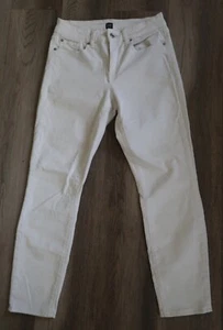 Gap Denim Reg Curvy True Skinny White Stretch Jeans/Women’s Size 8/29 - Picture 1 of 2