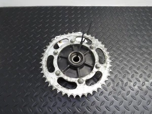 87-05 KLR 250 KLR250 OEM REAR SPROCKET HUB & CUSH DRIVES GOOD! 42033-1111 ** - Foto 1 di 11