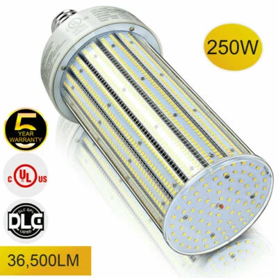DLC 250W LED Corn Light E39 Replacement 1000Watts Metal Halide High Bay Lights - Image 1 of 4