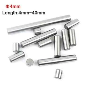 100pcs M4 Roller Pins Cylindrical Pin Locating Dowel Fixed Shaft Bearing Steel - Picture 1 of 6