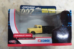 JAMES BOND 007 CHEVROLET TRUCK CORGI CLASSICS VINTAGE 2002 BOXED - Picture 1 of 4