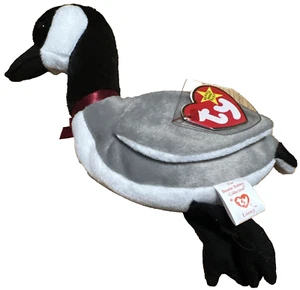 Peluche de peluche TY Beanie Baby - LOOSY the Goose (6 pulgadas) - MWMTs - Imagen 1 de 6