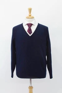 NWT $3300 Brunello Cucinelli 100% Cashmere Pullover V-Neck Sweater 50/ 40US A232 - Picture 1 of 7