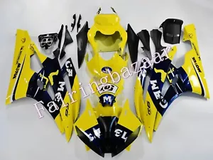 Fit for YZF 2006 2007 R6 Yellow Blue Camel ABS Injection Mold Fairing Kit - Picture 1 of 8