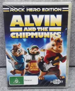 NEW: ALVIN AND THE CHIPMUNKS ROCK HERO EDITION 2 Disc DVD Set Region 4 PAL - Picture 1 of 2