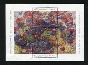 Islandia 1502 Día de la Naturaleza, Hoja de Estampillas de Plantas MNH 2019 - Imagen 1 de 4