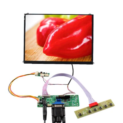 9.7inch LP097X01 1024x768 4:3 IPS LCD Screen and VGA LVDs Controller Board 40pin - Bild 1 von 4