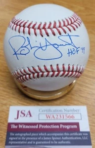Signierter ROBIN YOUNT "HOF 99" offizieller Major League Baseball JSA Zeuge Echtheitszertifikat - Bild 1 von 1
