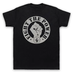 FIGHT THE POWER PUBLIC ENEMY HIP HOP RAP ICON ANTHEM MENS & WOMENS T-SHIRT - Picture 1 of 23