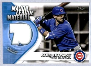 2021 Topps Major League Material Kris Bryant Jersey #MLM-KB Chicago Cubs - Picture 1 of 2