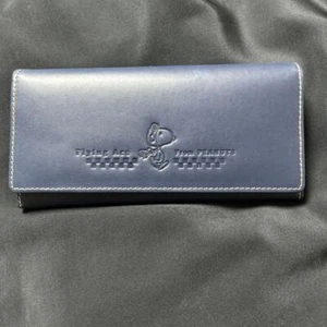 Long Wallet Snoopy Genuine Leather Flying Ace - Picture 1 of 8