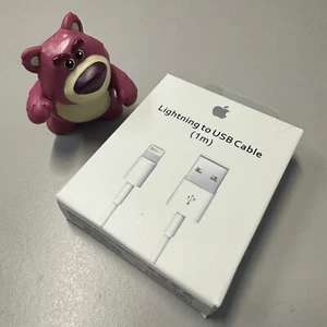Apple iPhone iPad Ladekabel Lightning auf USB 1m / 3ft *Neu & Versiegelt* - Bild 1 von 2