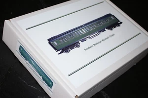 Aufbewahrungsbox für Hornby OO - SR Southern Green Maunsell Korridorkutsche x 4 - Bild 1 von 7