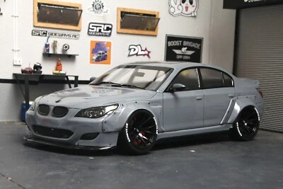RC Body Car Drift 1:10 BMW 5 E 60 widebody E60 style APlastics New Shell - Image 1 of 4