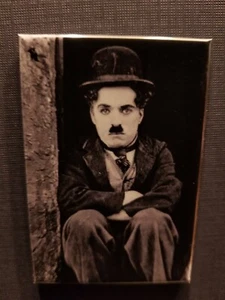 Charlie Chaplin Refrigerator / Fridge / Locker Magnet 2 x 3 inch - Picture 1 of 1