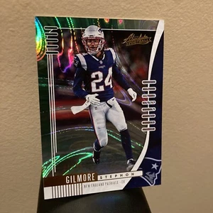 2019 Panini Absolute Green Lava Swir1 #3 Stephon Gilmore /25 Patriots SSP 1/25 - Picture 1 of 6