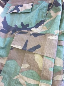 camo pants xl/32Military Grade Button Flap Cargo Pockets Adjustable Waist 39-43 - Picture 1 of 11
