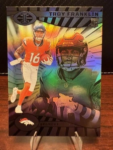 Troy Franklin Holo Rookie Card-2024 Panini Illusions #24 Denver Broncos NFL RC - Picture 1 of 2